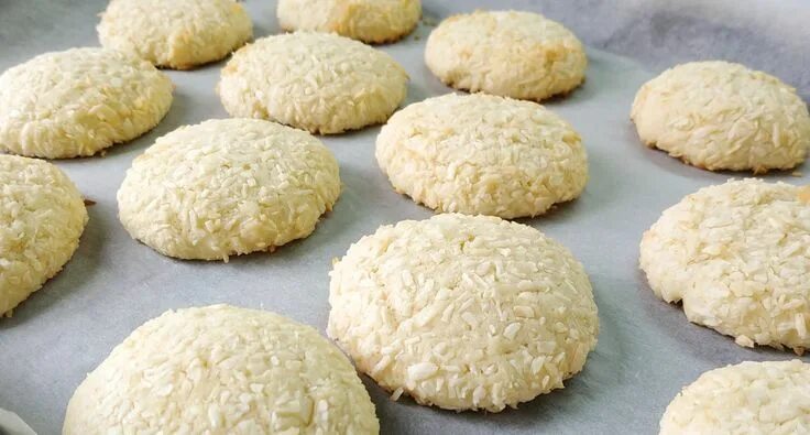 Печенье с кокосовой стружкой